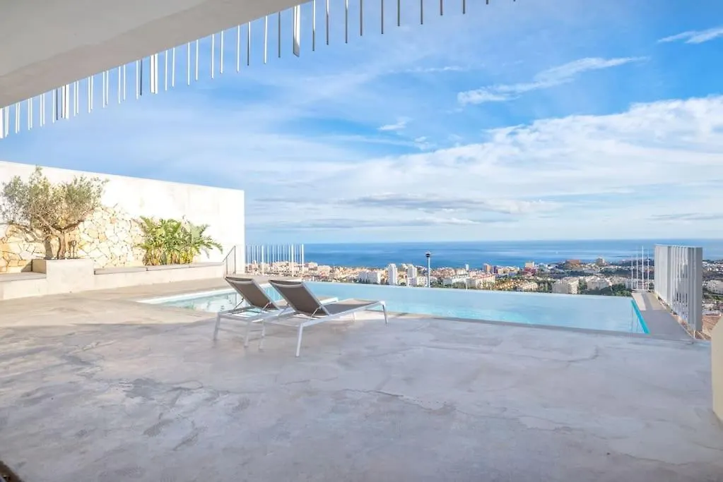 New, Spacious Villa With Amazing Views Benalmádena Hiszpania